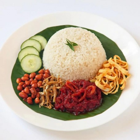 Nasi Lemak Biasa